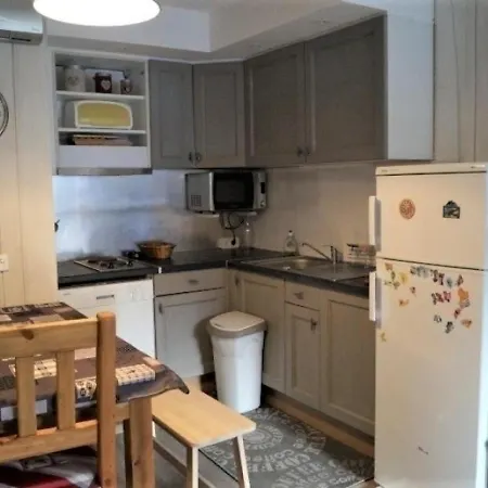 Studio 4 Pers Praloup 1600 Avec Terrasse Sud *